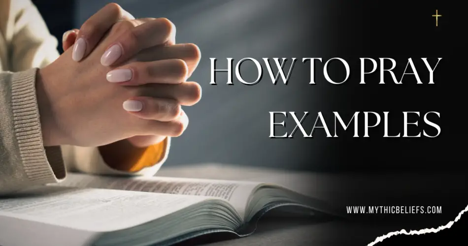 how to pray examples