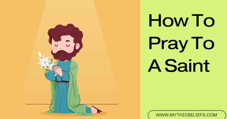How To Pray To A Saint